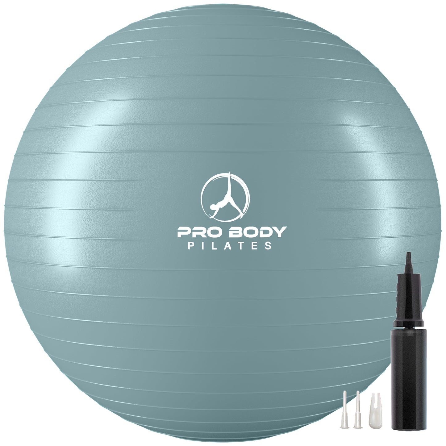 Ball Yoga Ball Exercise Ball, Balance Ball or Pregnancy Ball for Stability, Yoga Ball Chair, Therapy Ball Workout Ball or Birthing Ball for Pregnancy (Mist, 75 Cm)