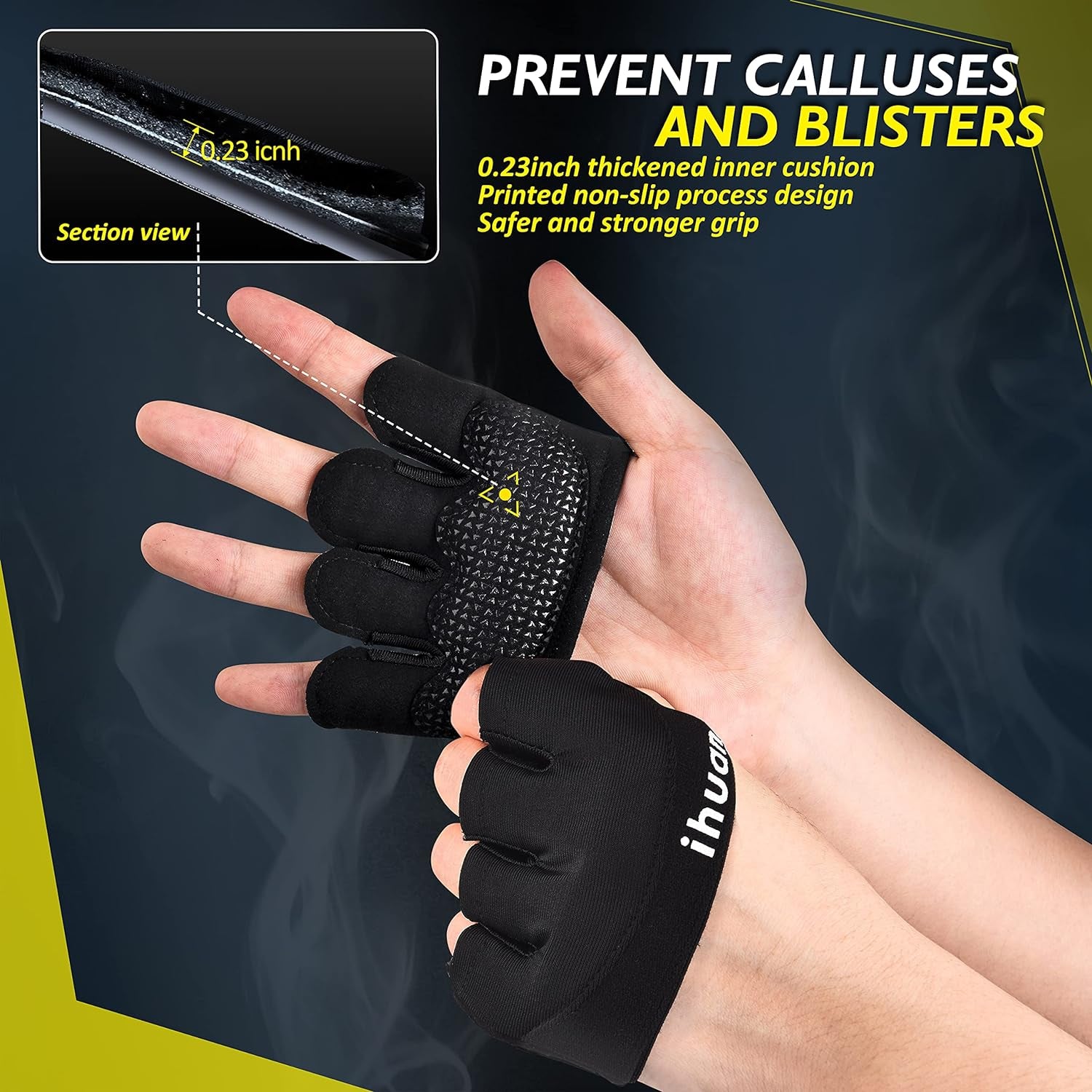 New Weight Lifting Gym Workout Gloves Men & Women, Great for Weightlifting, Exercise, Training, Fitness